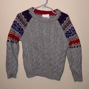 Hanna Andersson Sweater with Nordic Sleeves